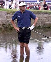 Jean van de Velde's golf collapse at the 1999 Open at Carnoustie